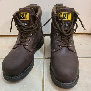 Caterpillar Steel Toe Leather Boots